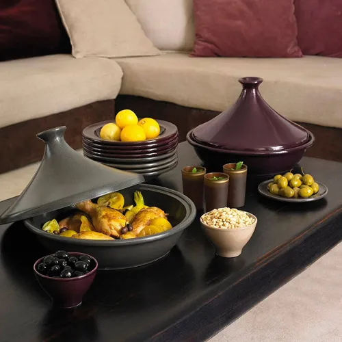 Emile Henry Тажин II 2л, 27 см, цвет: инжир