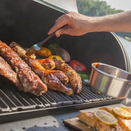 Broil King Regal Grill 400 угольная барельная гриль коптильня