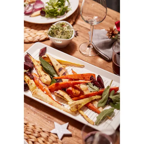 Weber Блюдо прямоугольное из фарфора, 40х22 см, 1 шт