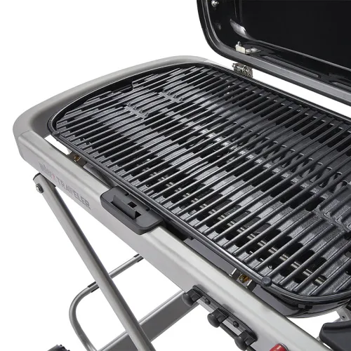 Weber Traveler Stealth Edition гриль газовый портативный, черный