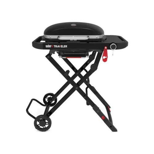 Weber Traveler Compact гриль газовый портативный NEW 2026, черный