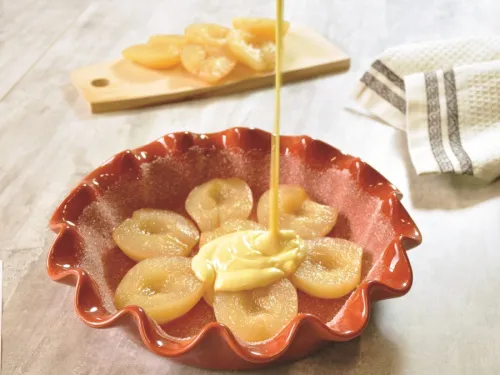 Emile Henry Форма для фруктового пирога клафути, цвет: гранат