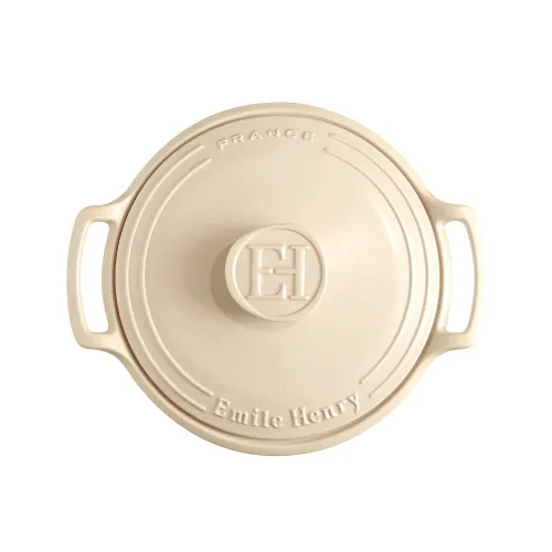 Emile Henry Кастрюля Sublime 4 л, цвет крем