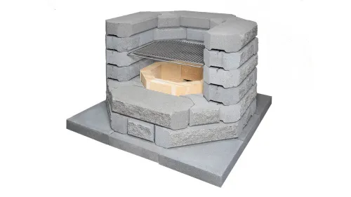 Grillit Костровой очаг с решеткой, графит