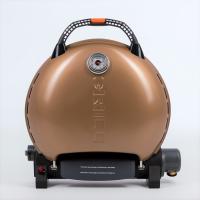 Pro Iroda O-GRILL 700T bicolor гриль газовый переносной, черный-золотой + адаптер А