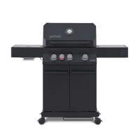 PRIMELINER G class 3B, газовый гриль черный