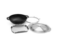 Weber Чугунный вок Crafted со вставкой для приготовления на пару