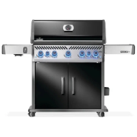 Napoleon Rogue PRO-S 625 газовый гриль, черный (с ИК горелкой 3/3) NEW 2025