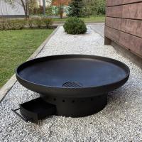 Concretika Чугунная чаша PREMIUM D80 с зольником