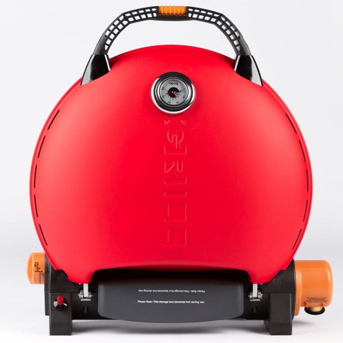 Pro Iroda O-GRILL 700T гриль газовый переносной красный + адаптер А