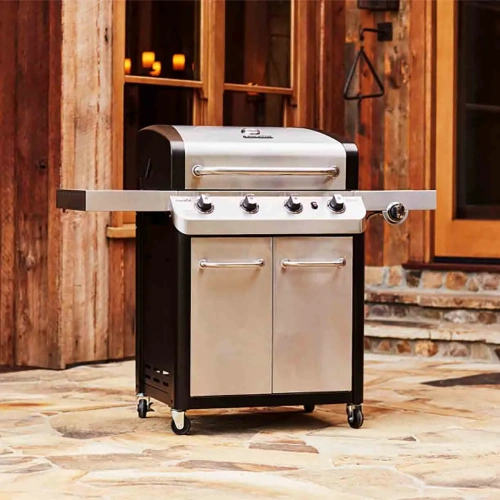 Char-Broil Professional Signature Series 4S 4-х горелочный, газовый гриль нержавеющая сталь