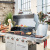 Char-Broil Professional PRO 4S 4-х горелочный, газовый гриль нержавеющая сталь