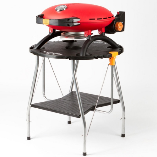 Pro Iroda O-GRILL 700T гриль газовый переносной красный + адаптер А