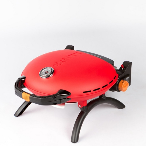 Pro Iroda O-GRILL 700T гриль газовый переносной красный + адаптер А
