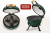 Start Grill Керамический гриль TRAVELLER, 30,5 см (12 дюймов), зеленый