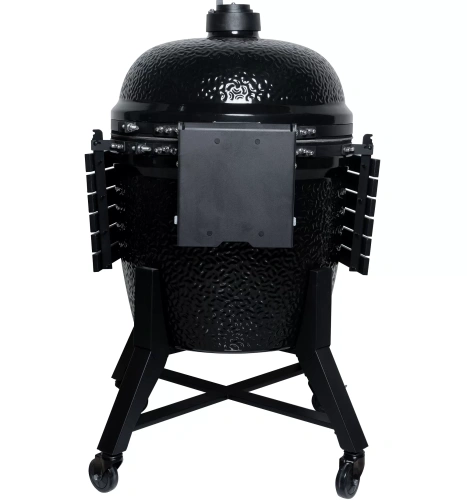DIAMOND EGG DREAM Керамический гриль со столиками и ножками, 71,5 см, черный (DEEP BLACK)
