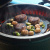 Big Green Egg Керамический гриль размер L с модульной подставкой в комбинации со шкафом