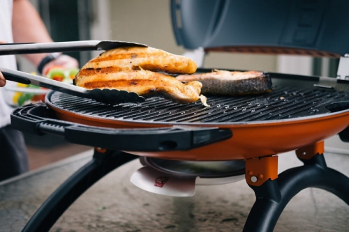 Pro Iroda O-GRILL 500 гриль газовый переносной, оранжевый + адаптер А