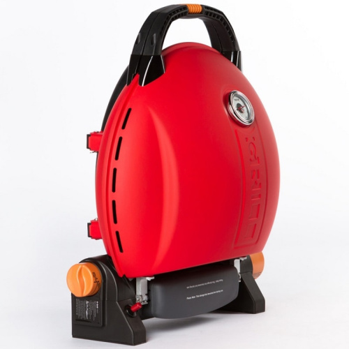 Pro Iroda O-GRILL 800T гриль газовый переносной красный + адаптер А
