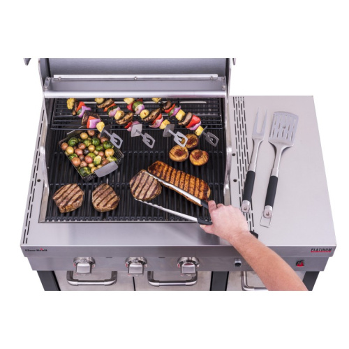 Char-Broil Набор инструментов Medallion Series, 3 шт (лопатка+щипцы+вилка)