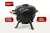 Start Grill Керамический гриль TRAVELLER, 30,5 см (12 дюймов), черный