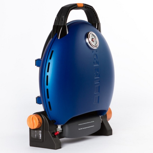 Pro Iroda O-GRILL 700T гриль газовый переносной синий + адаптер А