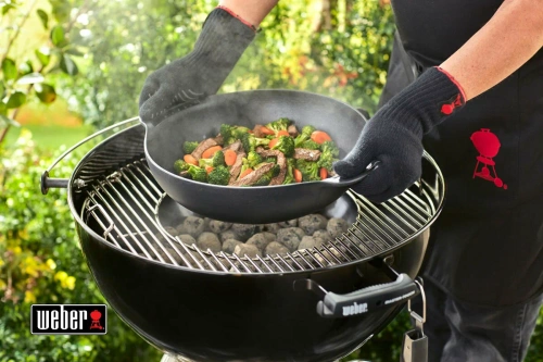 Weber Чугунный вок Crafted со вставкой для приготовления на пару