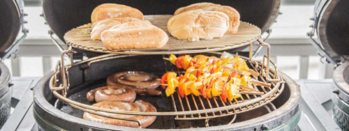 Big Green Egg Набор многоуровневых стальных решеток для гриля ХL, 5 частей
