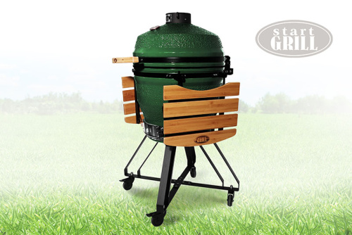 Start Grill PRO SE Керамический гриль, 56 см (22 дюйма), зеленый