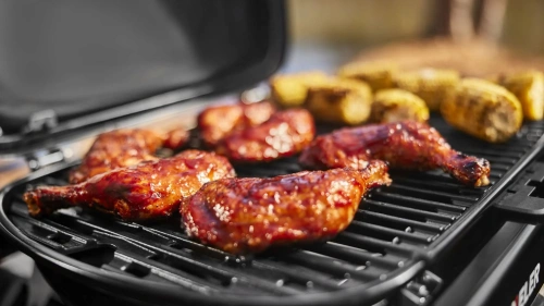 Weber Traveler Compact гриль газовый портативный, черный