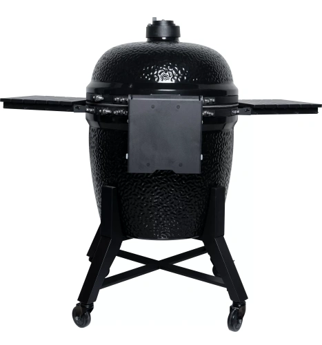 DIAMOND EGG DREAM Керамический гриль со столиками и ножками, 71,5 см, черный (DEEP BLACK)