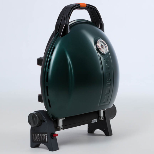 Pro Iroda O-GRILL 900MT bicolor гриль газовый переносной, черный-зеленый + адаптер А