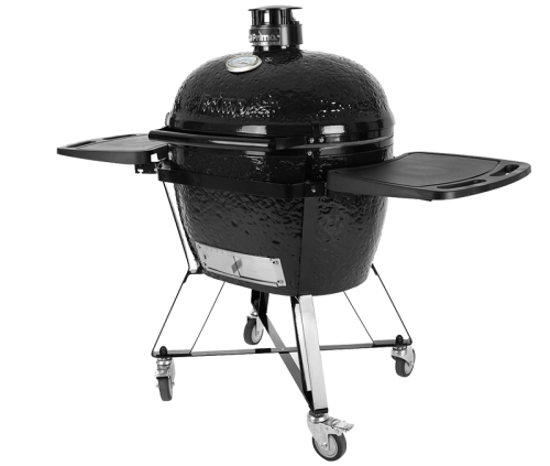Керамический гриль Primo Oval Family All in One с мобильной подставкой и складными столиками
