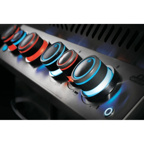 Napoleon Rogue PRO-S 625 газовый гриль, черный (с ИК горелкой 3/3)