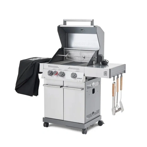 PRIMELINER S class 3B комплектация DELUXE, газовый гриль нержавеющая сталь