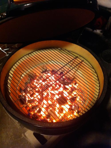 Big Green Egg Стартер-стакан металлический многоразовый для розжига углей