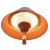 Hügett Tabletop Brown 1821 H-T Электрический настольный обогреватель 1500 Вт