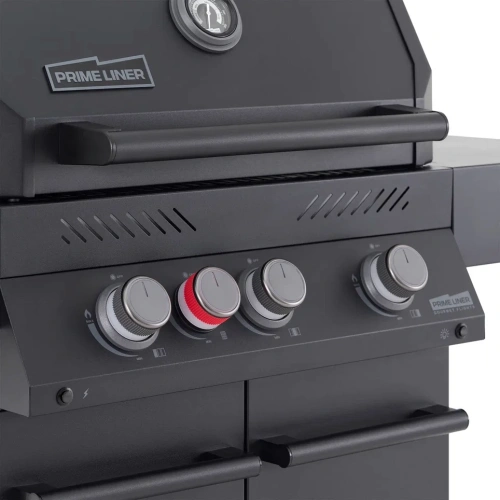 PRIMELINER G class 3B, газовый гриль черный