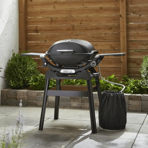 Weber Q-1200 гриль газовый с подставкой
