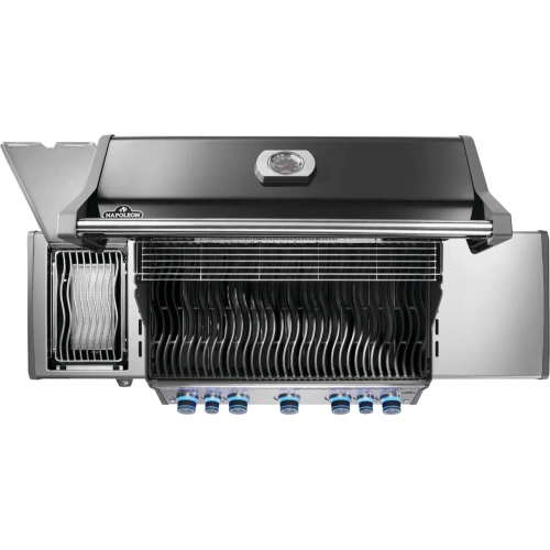 Napoleon Rogue PRO-S 625 газовый гриль, черный (с ИК горелкой 3/3)