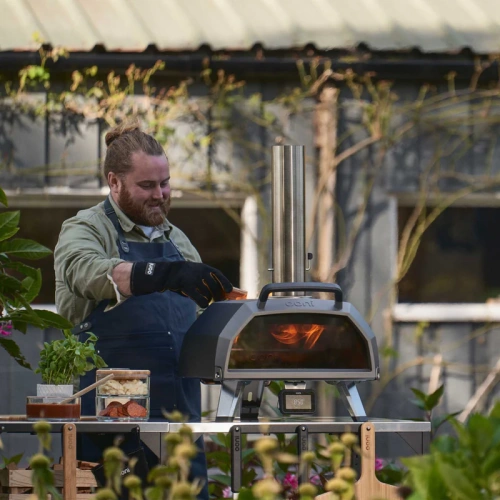 Ooni Karu 2 Pro гибридная печь для пиццы 2-е поколение (дрова/уголь/газовая горелка)