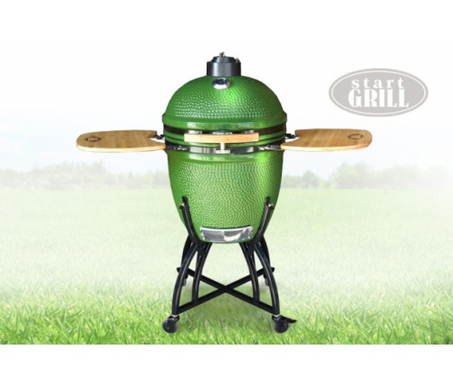 Start Grill Керамический гриль, 57 см (22 дюйма), зеленый