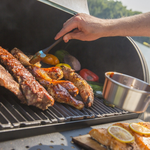 Broil King Regal Grill 400 угольная барельная гриль коптильня