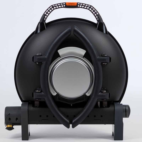 Pro Iroda O-GRILL 900MT bicolor гриль газовый переносной, черный-золотой + адаптер А