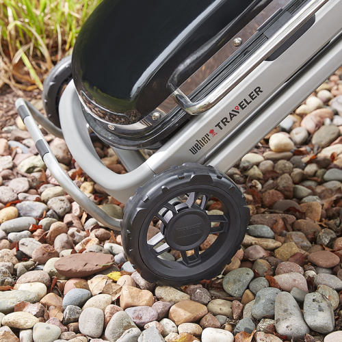 Weber Traveler гриль газовый портативный, черный